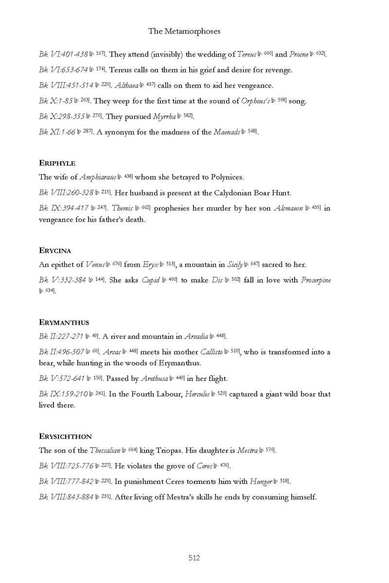 Ovid: The Metamorphoses - Page 512